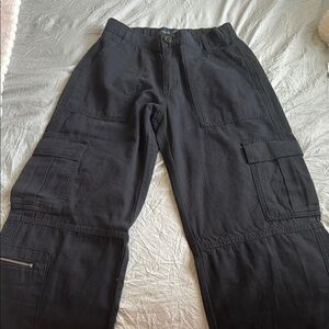 Aeropostale Black Straight Leg Pants